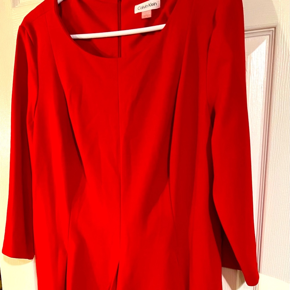 Calvin Klein midi dress size 14